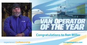 Ron Miller Van Operator of the Year