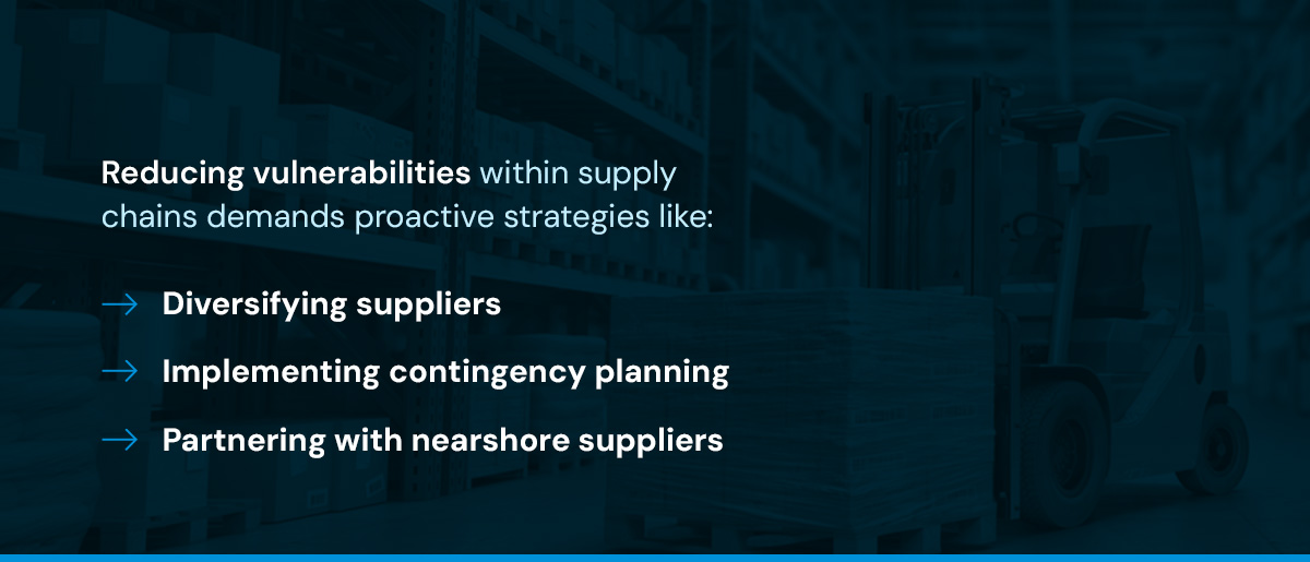 Strategies to Mitigate Supply Chain Risks